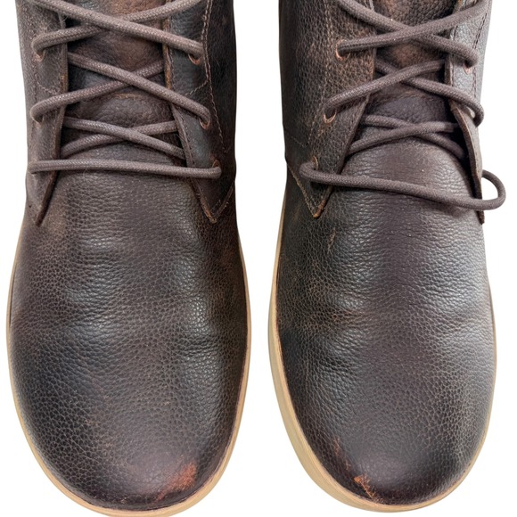 Chaco Mahogany Performance Footwear Mens Chukka Boots Lace Up Size 14 - Picture 5 of 12